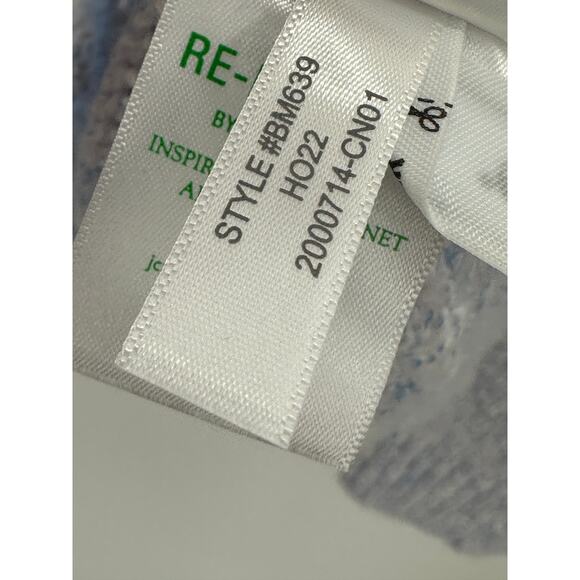 J. Crew Blue Periwinkle Cardigan Marled Sweater Lady Jacket Women Size L Preppy - Picture 8 of 9